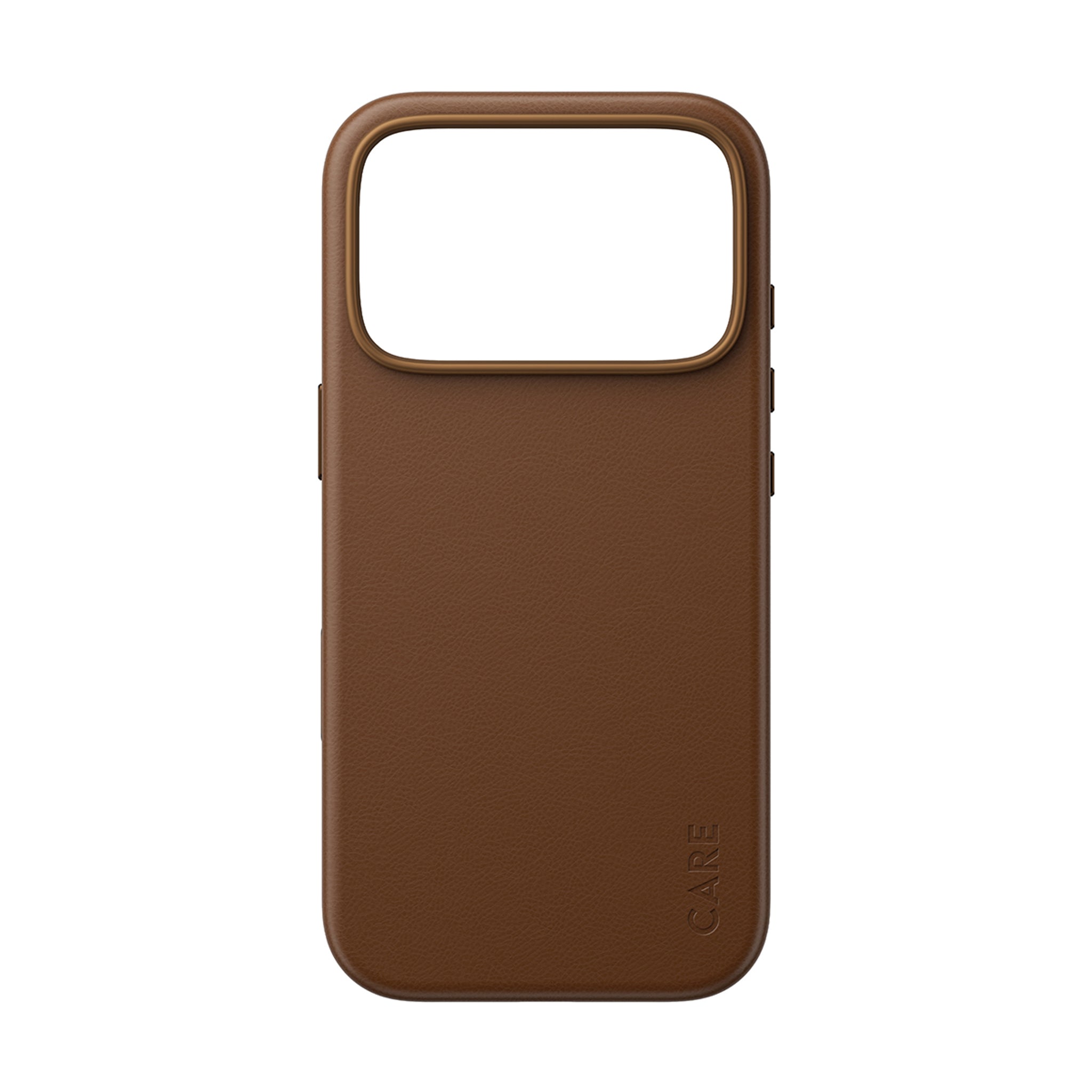 CARE™ by PanzerGlass® Solo Vegan Leather Case Brun m. MagSafe iPhone 18 Pro | 17 Pro